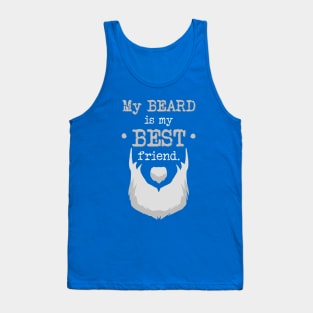 My Best Friend Beard Tank Top